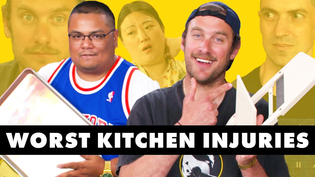 Pro Chefs Tell Their Worst Kitchen Injury Stories   Chef Notes   Bon Apptit