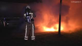 Alweer bestelbus uitgebrand in Hoogeveen 24-12-2020
