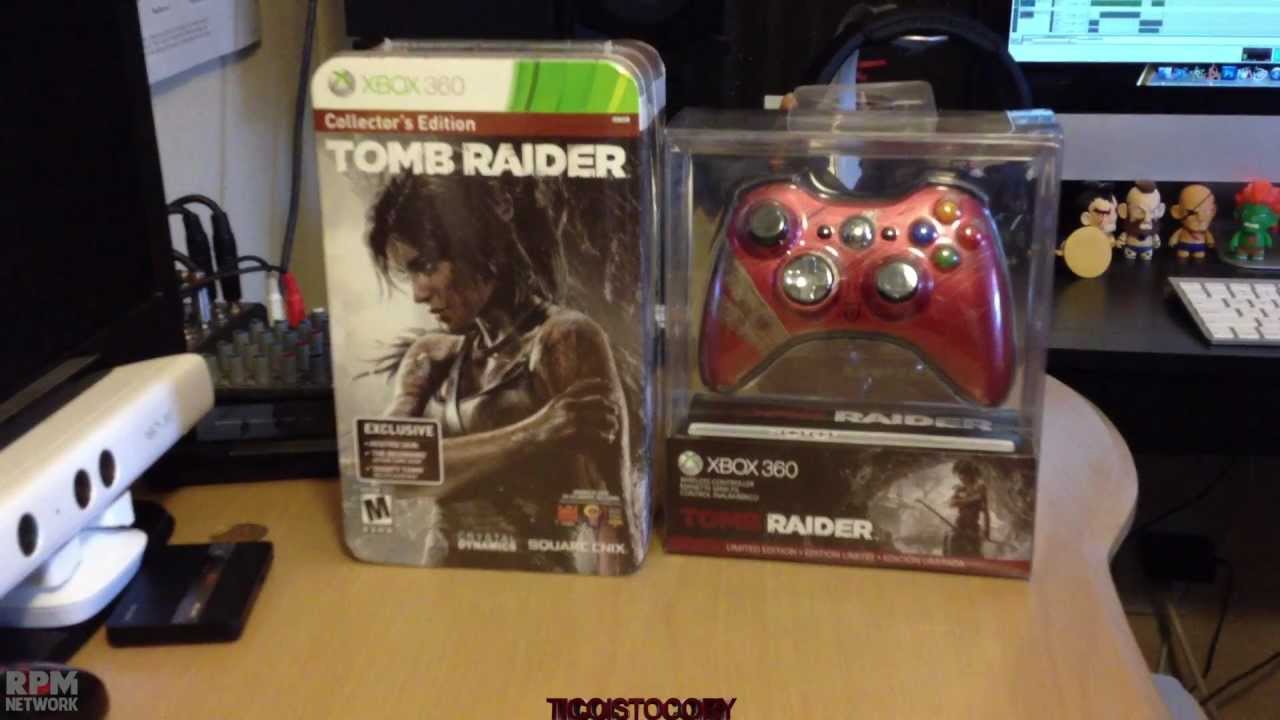 Tomb Raider 2013) XBox 360 Collector's Edition Unboxing with TicoisTocory -  YouTube