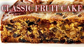 Professional Baker Teaches You How To Make FRUIT CAKE!