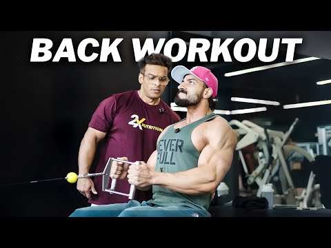 Bigger Back Workout with @KAPILLOHIA | Yatinder Singh