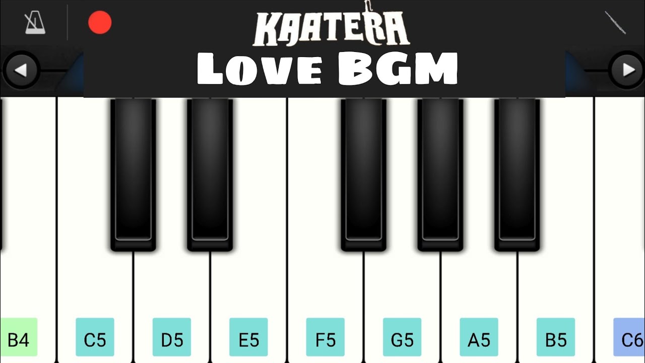 Kaatera Love BGM In Piano | Darshan | V Harikrishna 