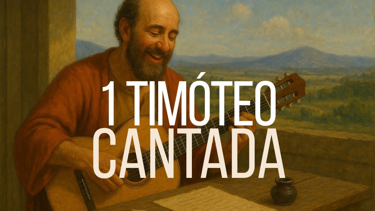 Primeira Carta a Timóteo | Bíblia Cantada Musica Calma com Voz e Violão (27 minutos de louvor)