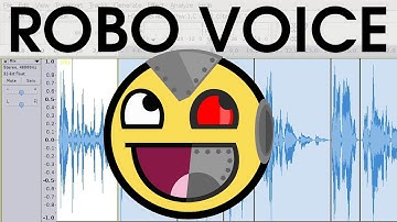 DIY Vocoder Robotic Computer Voice Effect EASY SHORT Audacity Tutorial