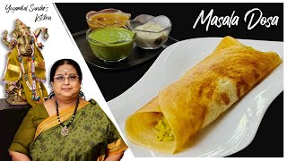 Recipe 382: Masala Dosai (For Beginners)