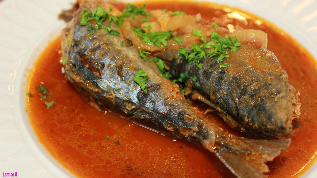 Haitian Stew Fish, Sauce De Poisson Frais