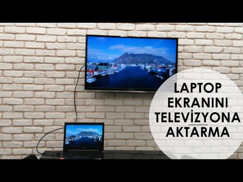 Video: Dizüstü Bilgisayarı HDMI üzerinden TV'ye Nasıl Bağlarım? Dizüstü Bilgisayarı Bir Kablo Ile Bağlarız. TV Neden Dizüstü Bilgisayarı Görmüyor Ve Görüntüyü Nasıl Gösterecek? Neden Ses 