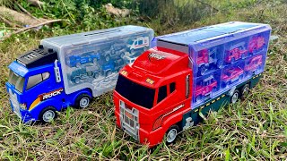Download lagu Menemukan Dan Merakit Mobil Mainan, Mobil Polisi, Truk Oleng, Mobil Ambulan, Truk Pasir, Truk Molen,