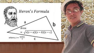 PAANO MAG COMPUTE NG AREA NG TRIANGLE GAMIT ANG HERON'S FORMULA