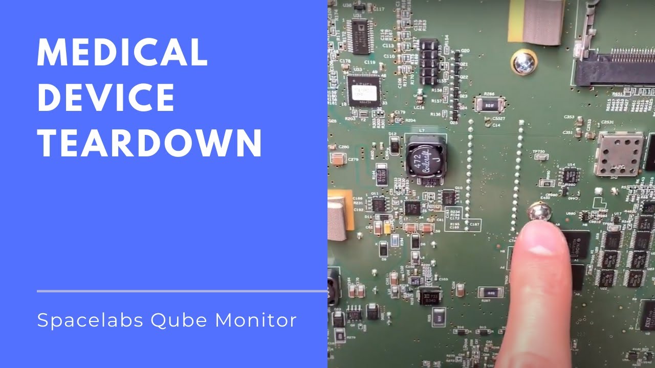 Разборка SpaceLabs Qube