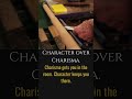 Character over Charisma #motivation #shorts