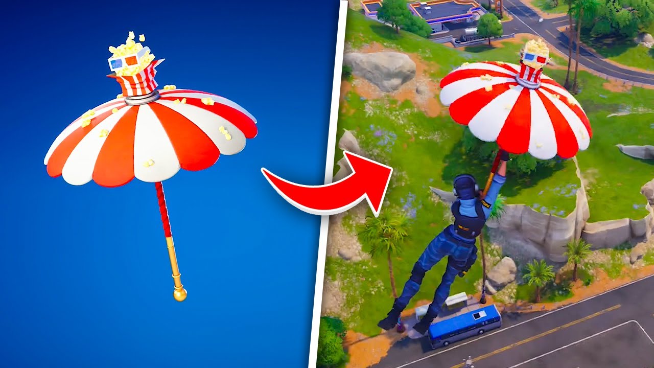Fortnite Chapter 7 Season 1 Victory Umbrella – FAME 'BRELLA (w/ Gameplay)