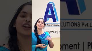 Dharshini’s Internship Success Story | Anurag IT Solutions Rajahmundry#shorts#ytshorts#youtubeshorts