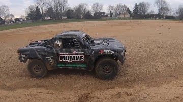 Arrma Mojave Exb 6s first run  And speed run  @chop_ijuanarcs on #instagram
