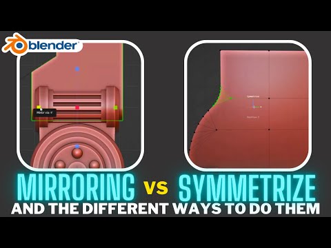 The Mirror and Symmetrize Tools