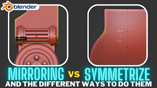 The Mirror and Symmetrize Tools The Mirror and Symmetrize Tools