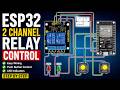 ESP32 Relay Module Control Tutorial | Control AC Appliances with WiFi (Beginner Guide)