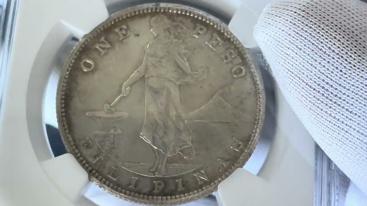 外国銀貨 フィリピン1P銀貨 1910年 1910 Year Philippine Coins for 外国銀貨 フィリピン1P銀貨 1910年 1910 Year Philippine Coins for
