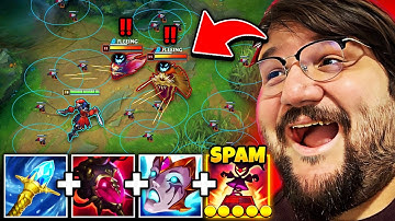 THE MOST ANNOYING WAY TO PLAY AP SHACO... (SPAM BOXES EVERYWHERE)