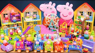 15 Minutes Satisfying with Unboxing Peppa Pig Ferris Wheel and Playground Playset ASMR | Review Toys