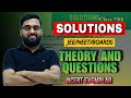 SOLUTIONS | JEE, NEET &amp; Boards 2025 | NCERT Exemplar Class 12th | SHASHI SIR