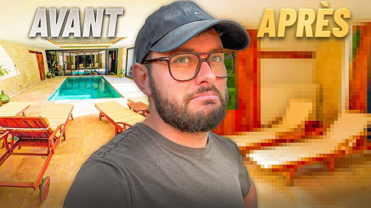 Cette pièce piscine était triste… regardez la transformation