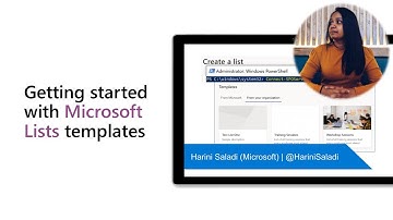 Getting started with Microsoft Lists templates