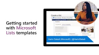 Getting started with Microsoft Lists templates