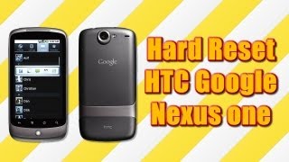 Hard Reset (resetear) HTC Nexus One (en español) screenshot 5