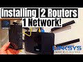 HOME NETWORKING 101- HOW TO CONNECT 2 ROUTERS IN ONE HOME NETWORK image