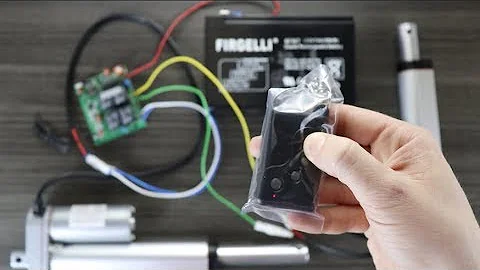 How to operate 2 linear actuators using a Firgelli 4 Channel Remote control - Linear Actuators