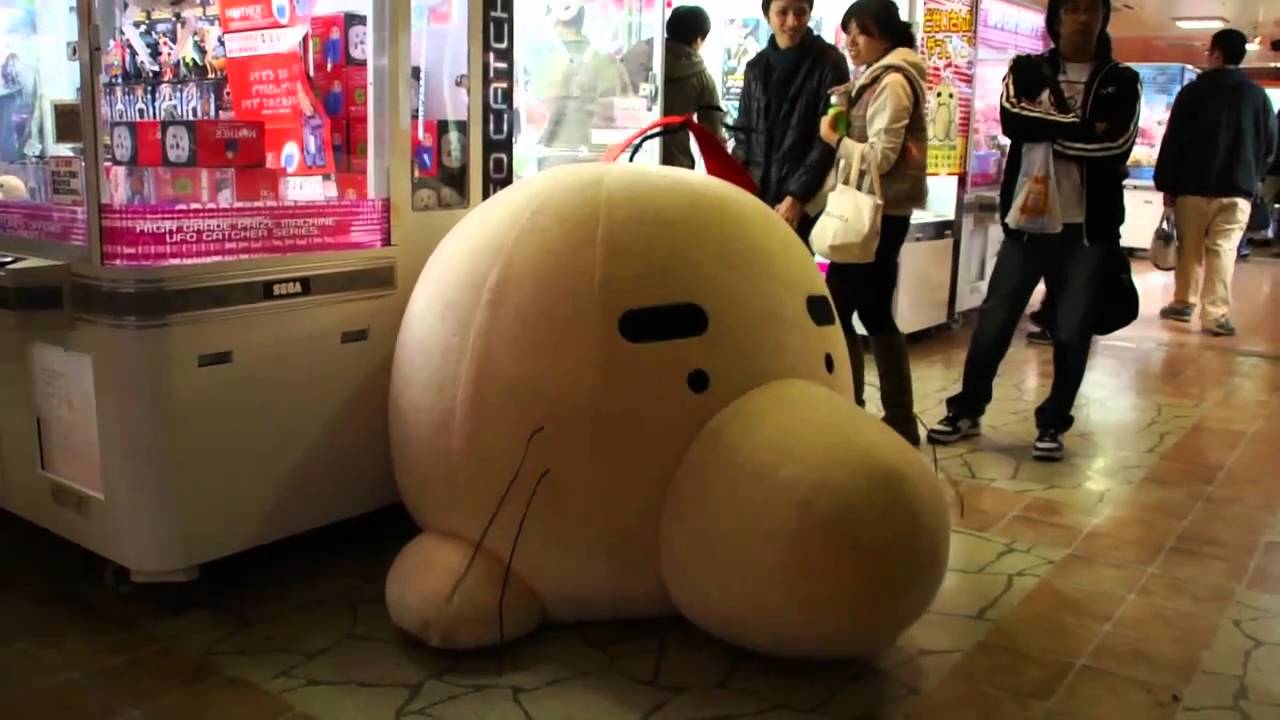 MOTHER】どせいさん、大須に現る【着ぐるみ】 - YouTube