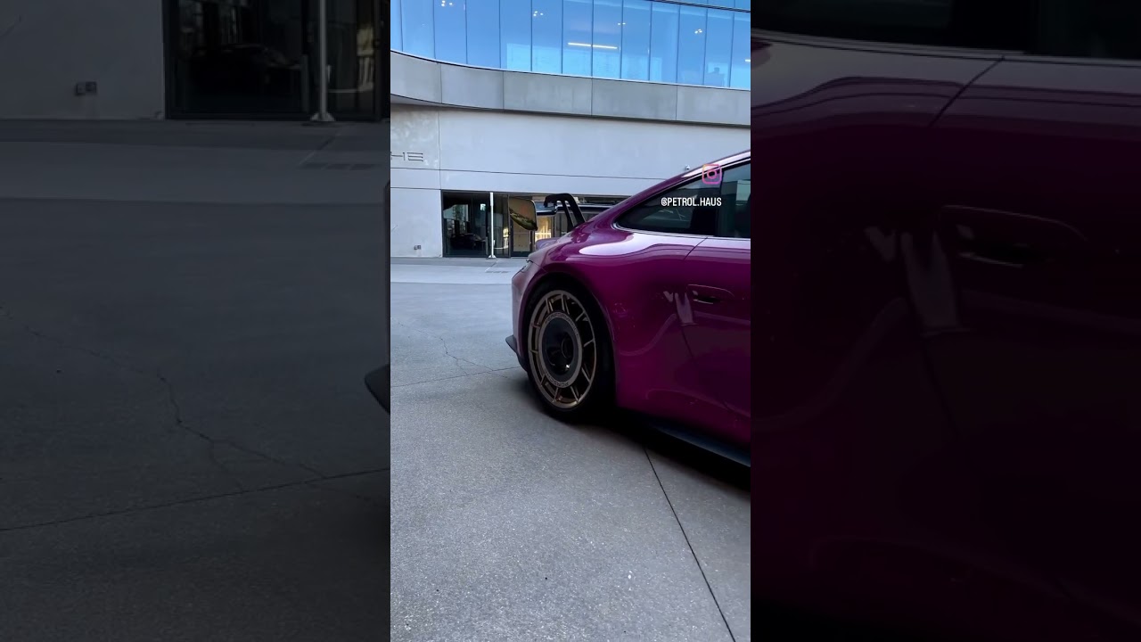 Porsche GT3 equipped with the Manthey performance kit !