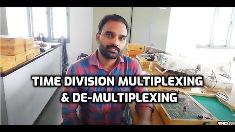 Time Division Multiplexing and De-Multiplexing Lab Experiment