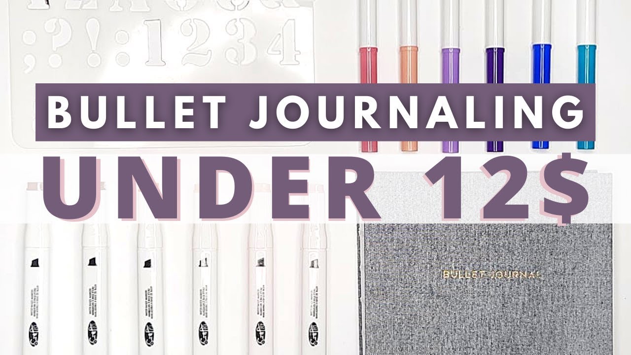 13 Cheap Bullet Journal Supplies You Can Buy Under $12