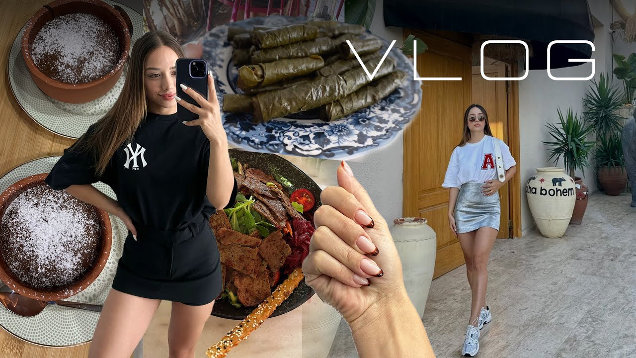 ANNEMİN MEŞHUR YAPRAK SARMASI|Leopar French Tırnak,Sufle Yapıyoruz,Haftasonu Neler Yaptık,VLOG