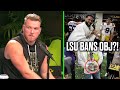 Pat McAfee Reacts To LSU Banning Odell Beckham Jr For 2 Years