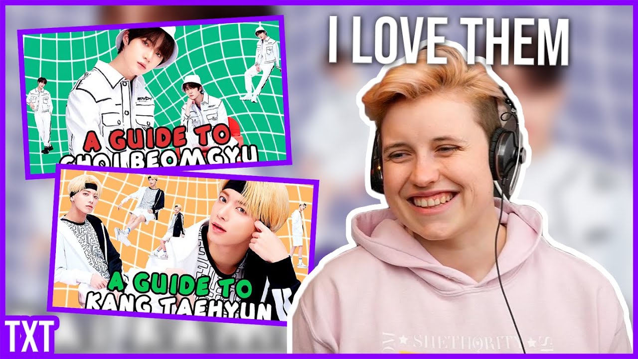 REACTION to TXT - BEOMGYU, TAEHYUN & HUENING KAI INDIVIDUAL GUIDES