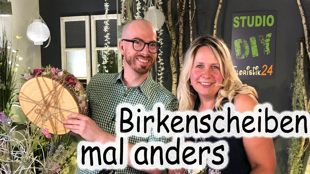 Floristik24 Birkenscheiben Deko Die Holzscheibe Mal Anders Birkenholz Youtube