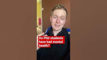 Do PhD students have bad mental health? #academia #phd #study #tips