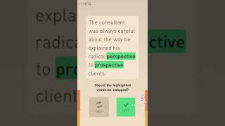 Error Avoidance on Elevate Brain Training App #shorts