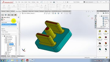 FORMING TOOL | USER DEFINED | SHEETMETAL |SOLIDWORKS