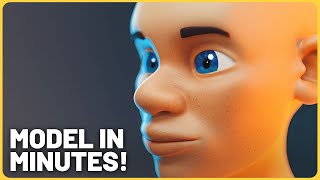 Pixar Style Characters With Blender's New FREE Asset Pack