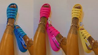 UGG SPORT ДА РАСПАКОВКА ОБЗОР И ПРИМЕРКА | 3 ЦВЕТА | САНДАЛИИ 2 В 1 ЗА 60 ДОЛЛАРОВ UGG! | Часть вторая