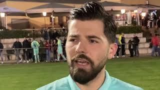 Arthur Schütz, Kapitän des FC Bitburg, nach dem 1:0 in Tarforst