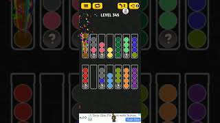Ball sort puzzle level 345 #hidden #game