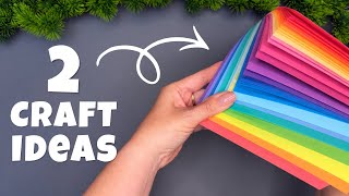 2 Easy Paper Decoration Ideas 🌸 Beautiful DIY Home Decor