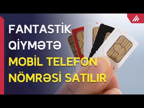 Bakıda fantastik qiymətə mobil telefon nömrəsi SATILIR