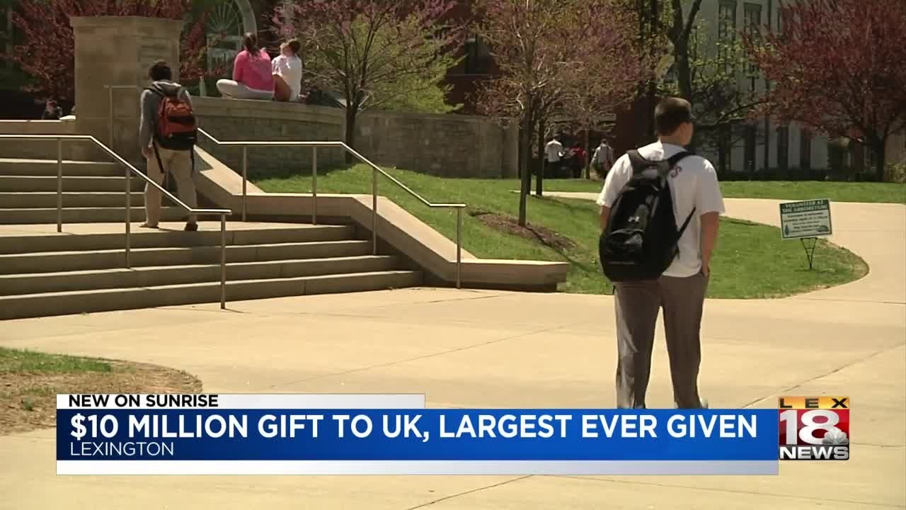 University Of Kentucky Receives Largest Scholarship Gift Ever