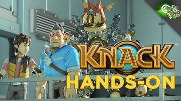 KNACK Hands-On Gameplay Impressions! Adam Sessler